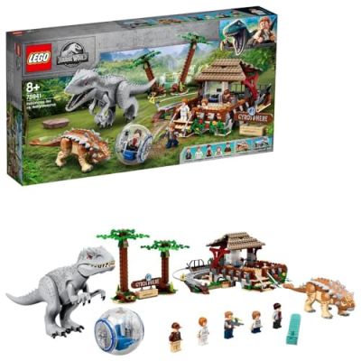 LEGO- L'Indominus Rex Contre l'Ankylosaure Jurassic World Jeux de Construction, 75941, Multicolore