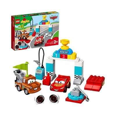 image LEGO-Le Jour de Course de Flash McQueen Duplo Disney Pixar Cars Jeux de Construction, 10924, Multicolore