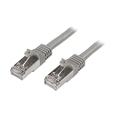 STARTECH Câble réseau Cat6 blindé SFTP sans crochet de 1 m - M/M - Gris