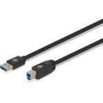 image produit HP USB a to USB B Câble, Noir, 1m Longueur