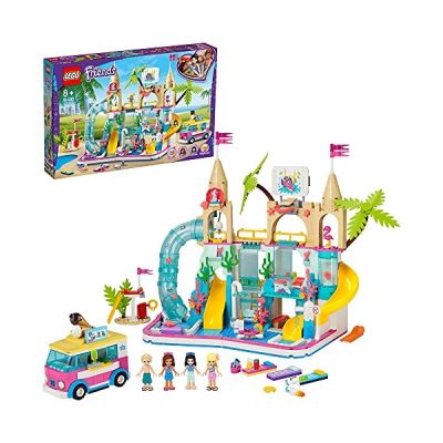 image LEGO-Le Parc Aquatique Plaisirs Friends Jeux de Construction, 41430, Multicolore