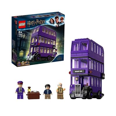 LEGO Le Magicobus Harry Potter Bus Violet à 3 Niveaux Jeu d'Assemblage, 75957