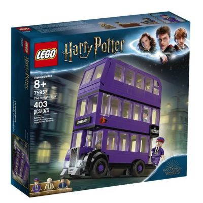 image LEGO Le Magicobus Harry Potter Bus Violet à 3 Niveaux Jeu d'Assemblage, 75957