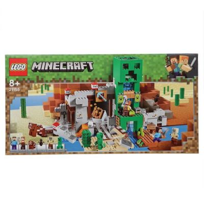 image LEGO Minecraft - La mine du Creeper, Jeu Construction et Aventure 8 Ans et Plus, Jouet pour Garçon et Fille de 834 Pièces - 21155