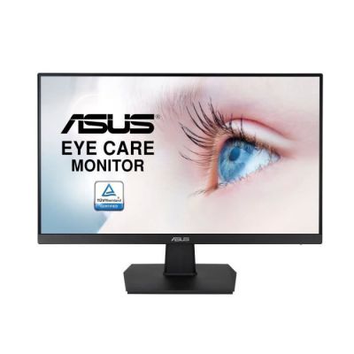 image ASUS VA24EHE - Ecran PC 23,8" FHD - Dalle IPS - 16:9 - 75Hz - 1920x1080 - 250cd/m² - HDMI, DVI et VGA - Adaptive Sync - Technologie ASUS Eye Care