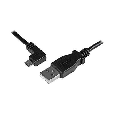 STARTECH Câble Micro USB-A vers Micro USB-B à angle gauche M/M - 0,25 mm - 2 m