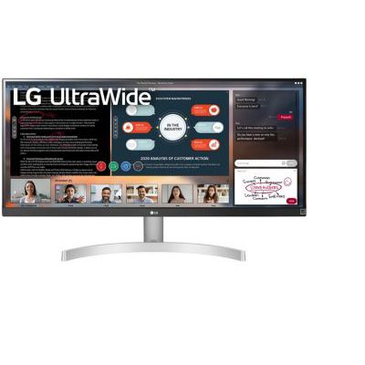 image LG 29WN600 Moniteur 29" UltraWide 21:9 LED IPS HDR, 2560 x 1080, Radeon FreeSync 75Hz, Audio Stereo 14W, 2X HDMI, 1x Display Port 1.4, Sortie Audio, Flicker Safe, Blanc
