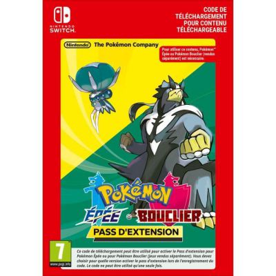 image Pokémon Epée OU Pokémon Bouclier - Pass d'Extension - Code de Téléchargement pour Nintendo Switch