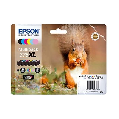 image Epson c13t37984010 Cartouches d'encre d'origine (Pack de 6 cartouches)