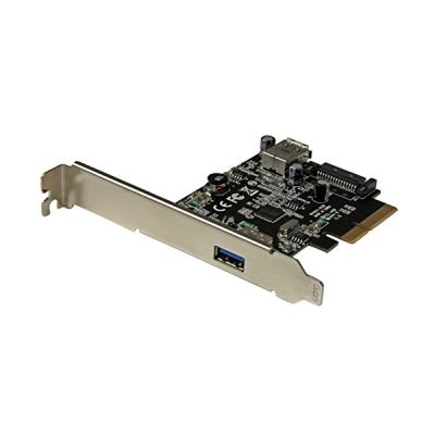 STARTECH Carte contrôleur PCI Express à 2 ports USB 3.1 (10 Gb/s) - 1 USB-A externe 1 USB-A interne