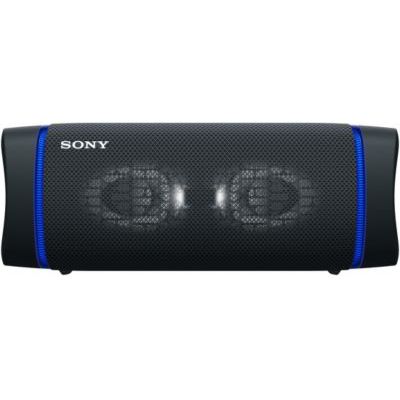 image Sony SRS-XB33 | Enceinte Portable EXTRA BASS Bluetooth Stéréo, Sans Fil, résistante aux chocs, étanche pour Plage et Piscine, Noir Basalte, SRSXB33