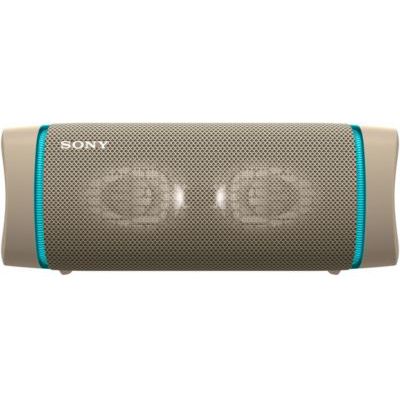 image Sony SRS-XB33 | Enceinte Portable EXTRA BASS Bluetooth Stéréo, Sans Fil, résistante aux chocs, étanche pour Plage et Piscine, Gris Sable