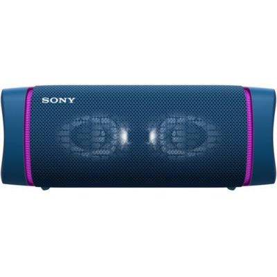 image Enceinte Portable Sony SRS-XB33 |  EXTRA BASS Bluetooth Stéréo, résistante aux chocs, étanche - Bleu Lagon