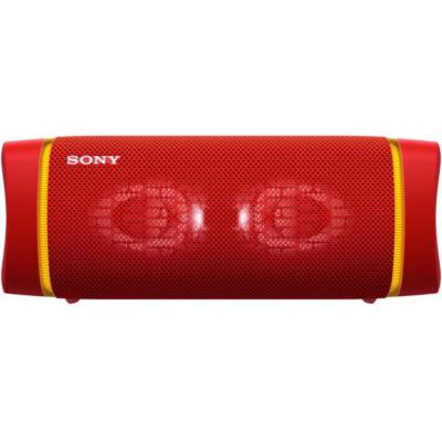 image Sony SRS-XB33 | Enceinte Portable EXTRA BASS Bluetooth Stéréo, Sans Fil, résistante aux chocs, étanche pour Plage et Piscine, Rouge Fusion