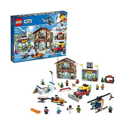 image LEGO-City La station de ski, Jeu de Construction 806 Pièces 60203