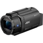 image produit Sony FDR-AX43 | Caméscope 4K Ultra HD, Stabilisation Optique, Micro directionnel, Ecran Orientable Tactile, Grand Angle 26,8 mm, capteur CMOS Exmor R, idéal Vidéo et Vlogging Noir