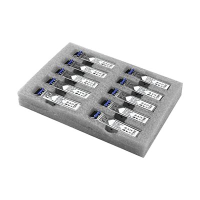 STARTECH Module SFP GBIC compatible Cisco GLC-LH-SM - Paquet de 10 - Pour Réseau Fibre Optique