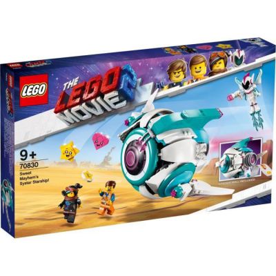 image LEGO MOVIE 2 - Le vaisseau spatial Systar de Sweet Mayhem ! - 70830 - Jeu de construction