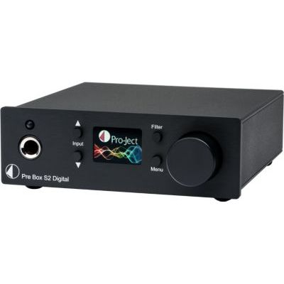 image DAC audio Pro-Ject PRE BOX S2 DIGITAL BLACK