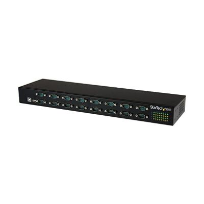 image STARTECH Adaptateur USB vers 16 x DB9 RS232 à montage en rack avec installation en série - USB