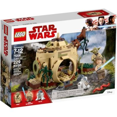 LEGO Star Wars - La hutte de Yoda - 75208 - Jeu de Construction