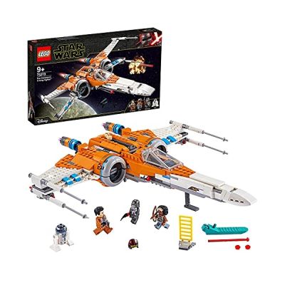 LEGO Star Wars,  Le chasseur X-wing de Poe Dameron, Set de construction, Collection L'Ascension de Skywalker, 127 pièces, 75273