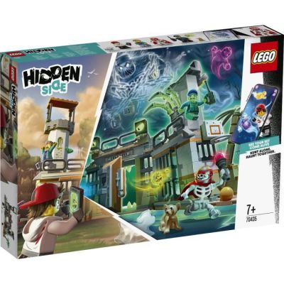 image LEGO 70435 Hidden Side La prison abandonnée de Newbury, appli AR Games, Set de jeu de réalité augmentée multijoueur interactif pour iPhone/Android