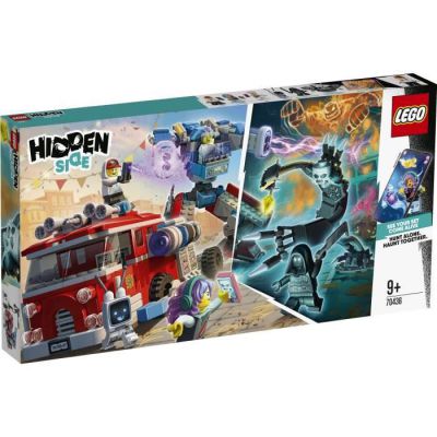 image LEGO 70436 Hidden Side Le camion de pompiers Phantom 3000, appli AR Games, Set de jeu de réalité augmentée multijoueur interactif pour iPhone/Android