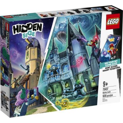 image LEGO 70437 Hidden Side La forteresse hantée, appli AR Games, Set de jeu de réalité augmentée multijoueur interactif pour iPhone/Android