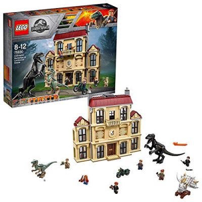LEGO Jurassic World - La fureur de Indoraptor à Lockwood Estate - 75930 - Jeu de Construction