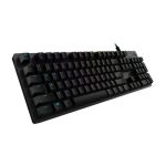 image produit Logitech G512 CARBON LIGHTSYNC RVB clavier gaming mécanique avec switchs GX Brown et relais USB - Noir