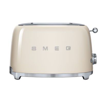 image SMEG TSF01CREU Grille-pain, 950 W, 1,5 litres, Crème