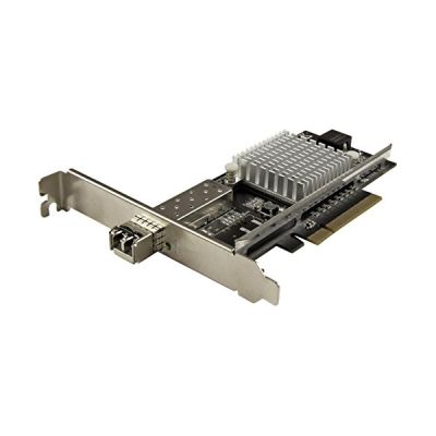 STARTECH Carte réseau PCI Express à 1 port fibre optique 10 Gigabit Ethernet SFP+ ouvert - Adaptateur NIC PCIe