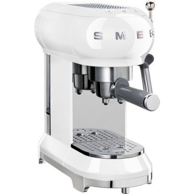 image Smeg ECF01WHEU Machine à café espresso, 1350 W,  Blanc