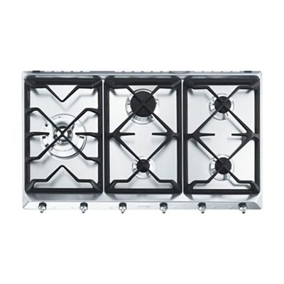 Plaque gaz Smeg SE 97 GXBE 5