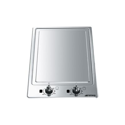 image SMEG PGF30T-1 Classica Grill Teppanyaki, 18 W, Acier Inoxydable