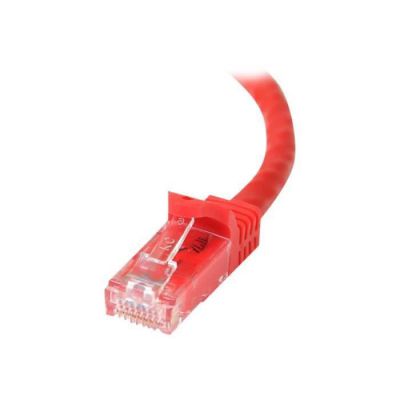 image STARTECH Câble réseau Cat6 UTP sans crochet de 10 m - Câble patch - M/M - Rouge