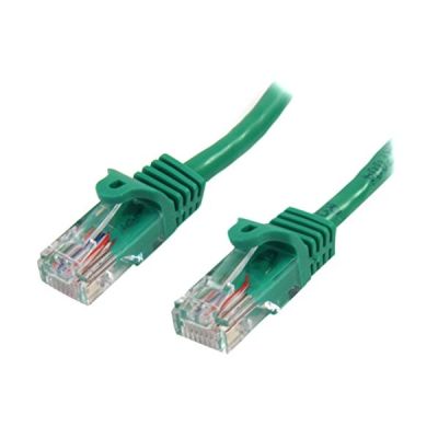 STARTECH Câble réseau Cat5e UTP sans crochet - 5 m Vert - Cordon Ethernet RJ45 anti-accroc - Câble patch