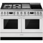 image produit Piano de cuisson Smeg PORTOFINO 120CM MIXTE BLANC - CPF120IGMPWH