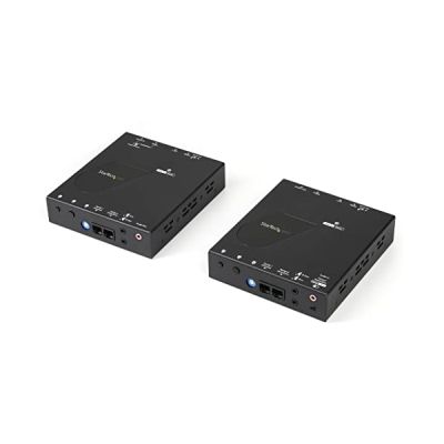 image STARTECH Kit extendeur HDMI via IP - 4K - 1 Input Device - 1 Périphérique de sortie - 100 m Gamme - 2 x Réseau (RJ-45)