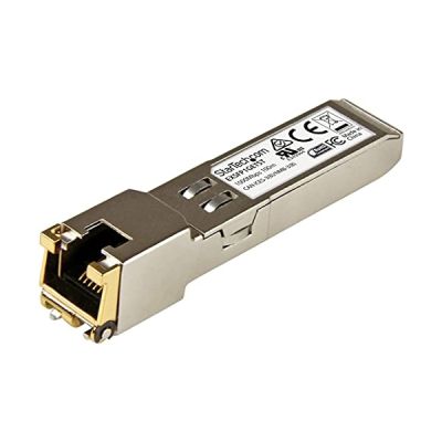 STARTECH Module SFP GBIC compatible Juniper EX-SFP-1GE-T - Transceiver Mini GBIC 10/100/1000BASE-T - Pour Réseau de Données