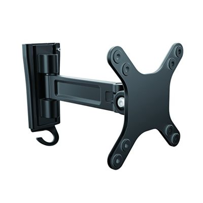 image STARTECH Bras d'écran à montage mural - Pivot simple - Support mural pour moniteur plat à fixation VESA jusqu'à 27- 15 kg