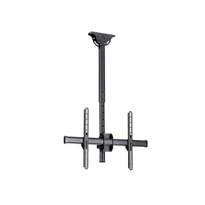 image STARTECH Support plafond court pour télévision à écran plat VESA de 37- à 75- - Support écran multidirectionnel - Acier robuste