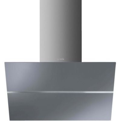 image Smeg KCV80SE2 Monté au mur Acier inoxydable 720m³/h A hotte - Hottes (720 m³/h, Conduit, A, A, F, 65 dB)