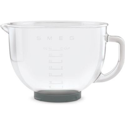 image SMEG smgb01 Transparent Bol en verre gradué avec bec verseur