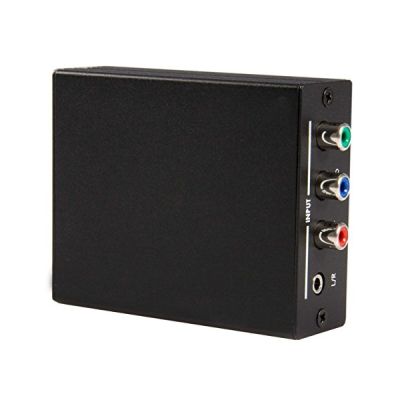 image STARTECH Convertisseur vidéo composant vers HDMI avec audio - Mini Jack Femelle Audio, 3 x RCA Femelle Vidéo, 1 x RCA