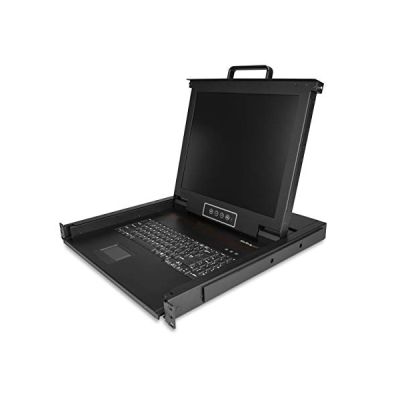 image STARTECH Console LCD de 17- à montage en rack 1U avec clavier américain - Interface VGA - Câble KVM inclus - 1 Ordinateur(s)