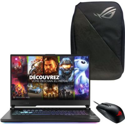 image PC Gamer Asus STRIX-G17-G712LV-H7061T+backpack+souris