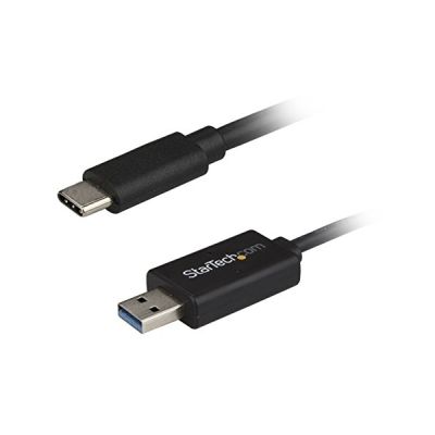 image STARTECH Câble USB 3.0 de transfert de données - Cordon de partage PC à PC - USB A vers USB Type-C de 2 m - Compatible Windows