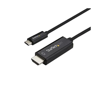 image STARTECH Câble adaptateur USB-C vers HDMI 4K 60 Hz de 3 m - Noir - première extrémité: 1 x Type C Mâle Thunderbolt 3